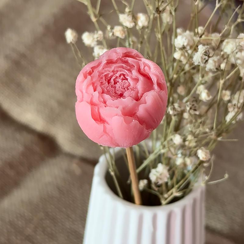 

1 шт. Романтическая ароматическая свеча для домашнего декора, свеча для ароматерапии, экологичная свеча для ароматерапии, свеча 25 см розовый