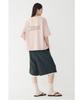 STUDIO TOMBOY Garment Dyed Reversible Print Short Sleeve T-Shirt_Light Pink 9176322974