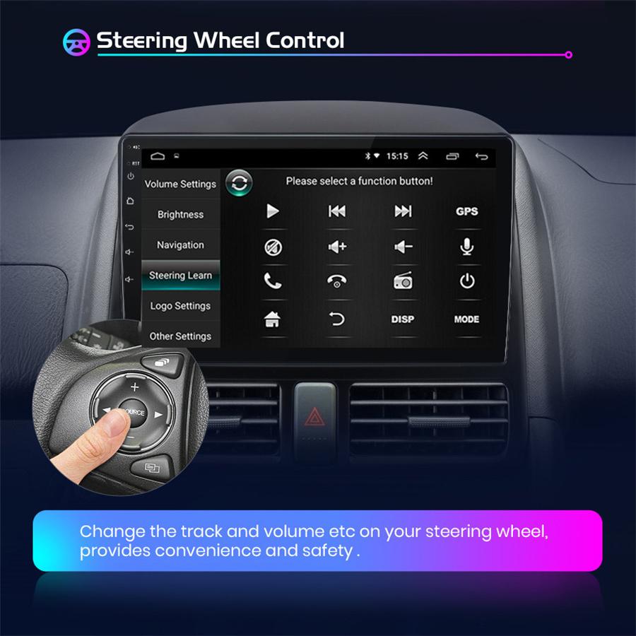 9" Car Stereo Radio GPS Navigation WIFI 1+16G BT DAB Mirror Link For 02-06 CR-V