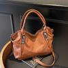 Mode Retro Damen Tasche mit großer Kapazität Neuer Stil Achsel-Schultertasche Umhängetasche