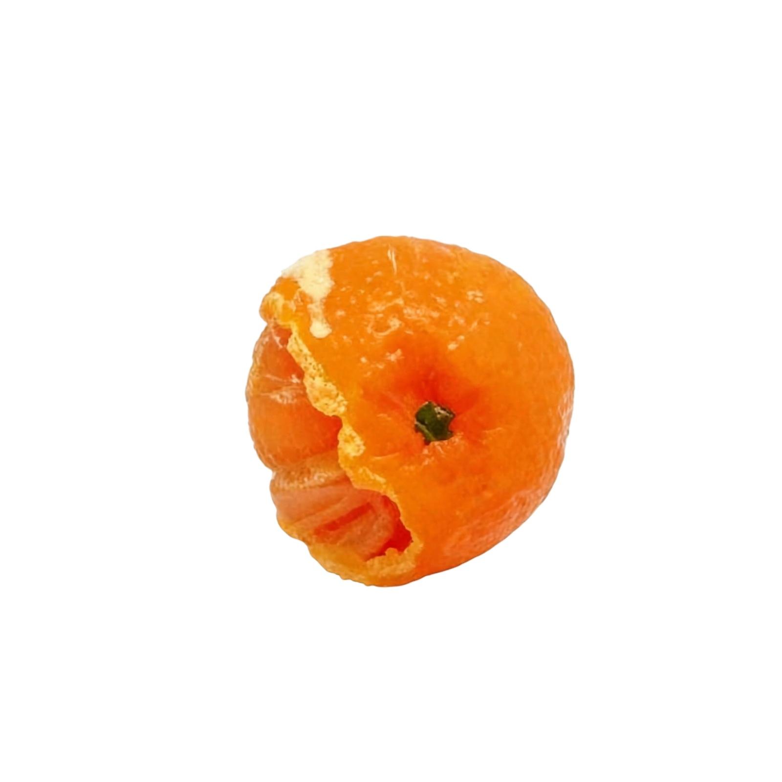 

Orange Squeezable Soft Mud Version Stress Relief Toy Ball, Peel Orange/Tangerine Squeezable Fun With Slow