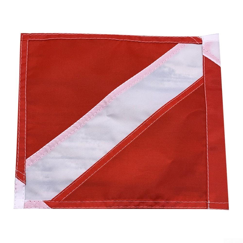 Boat Diver Down Dive Flag Red White Stitching Flag