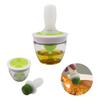 Portable Silicone Oil Brush Bottle Barbecue Brush With Protective Cover Heat Resistant Baking Tools Pas-try BBQ Outdoor