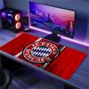 FC Bayern München Druck Kissen Rutschfest Laptop Tablet Großes Mauspadd XXL Matte Mini-PC Spielmatte Mit Verriegeltem Rand