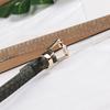Snake Pin Buckle Belt Women'S Thin Belt Decorative Denim Casual Pants