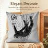 Rock Band KKorn Cushion Cover Natural Linen Organic Fabric DoubleSided Printing Sofa Home Decor Gift Pillow Case