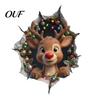 Seasonal Wall Art Christmas Stickers, 3D Holiday Decals for Living Room Bedroom And Party Decor, Removable PVC Festive Home Entrance Classroom Office