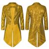 Sparkly Irish Green Sequin Tailcoat Jacket for Saint Patrick's Day
