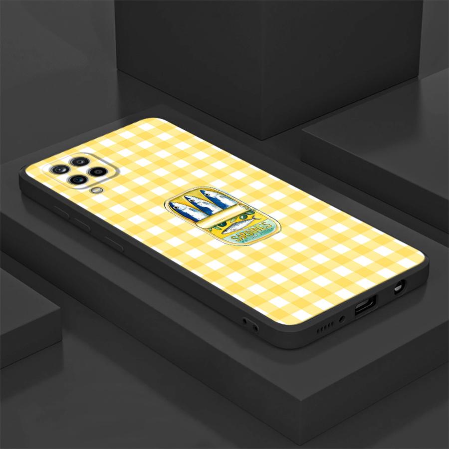 Cartoon Creative Fish Funda Phone Cover Case for Samsung Galaxy A12 A50 A05 A16 A40 A15 A13 A20 A70 A06 A04 A17