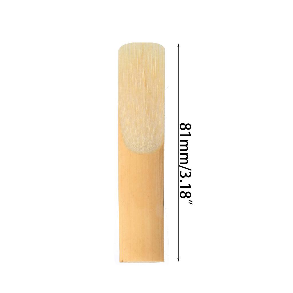 10 Stück Professionelle Saxophon-Blätter Ton mit Stärke 2.0/2.5/3.0 für Bb Tenor-Saxophon Blattteil Ausgezeichneter Klang