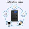 Portable LCD Micro USB Chargers for Olympus D750, SH21, SP800UZ, Battery Convenient Double Slot Charger Repalcement