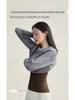 Nahtloser warmer Damen-Westen mit integrierten Brustpolstern - Slim Fit Herbst/Winter Basisschicht