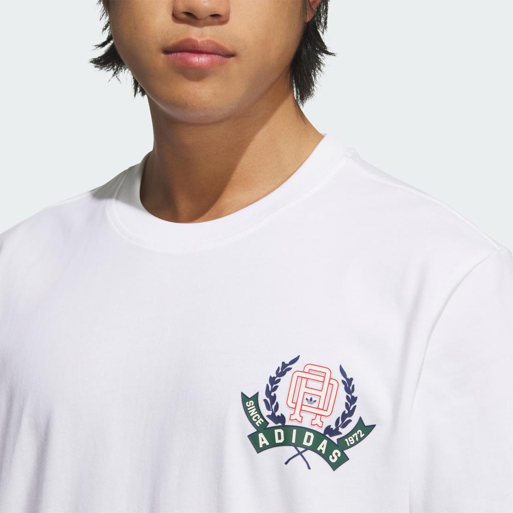 adidas Originals Vrct Ss25 Round Neck Simple Sports Short Sleeve T-Shirt Men Tops KD1841