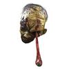 Zombie Head Halloween Decoration Resin Scary Severed Blood Head with Movable Tongue for Halloween Party Indoor Outdoor Bar Haunted House Decor