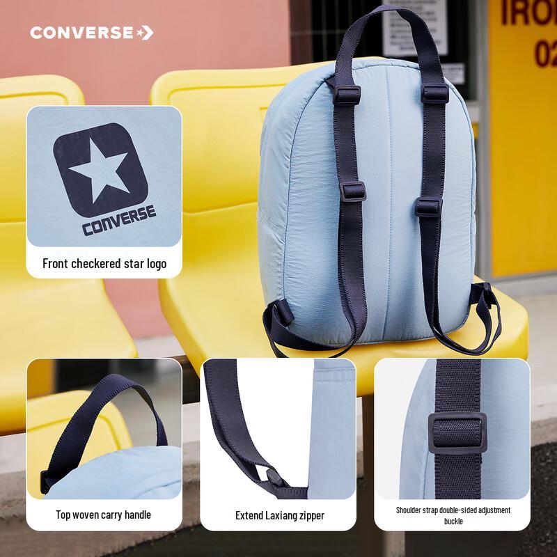 Converse Kids 2025 Casual Solid Color Backpack
