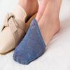5 Pairs Non-slip Forefoot Socks Cotton Half Socks NEW Half Foot Toe Cover  Female