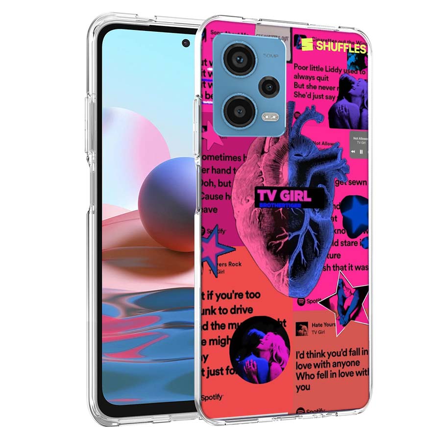 TV Girl Album Phone Case For Redmi Note 13 12 14 15 Pro Plus 13R 11 11T 11E 11S 10 Pro 10S 9 9S Cover Cell Clear TPU Capa Cases