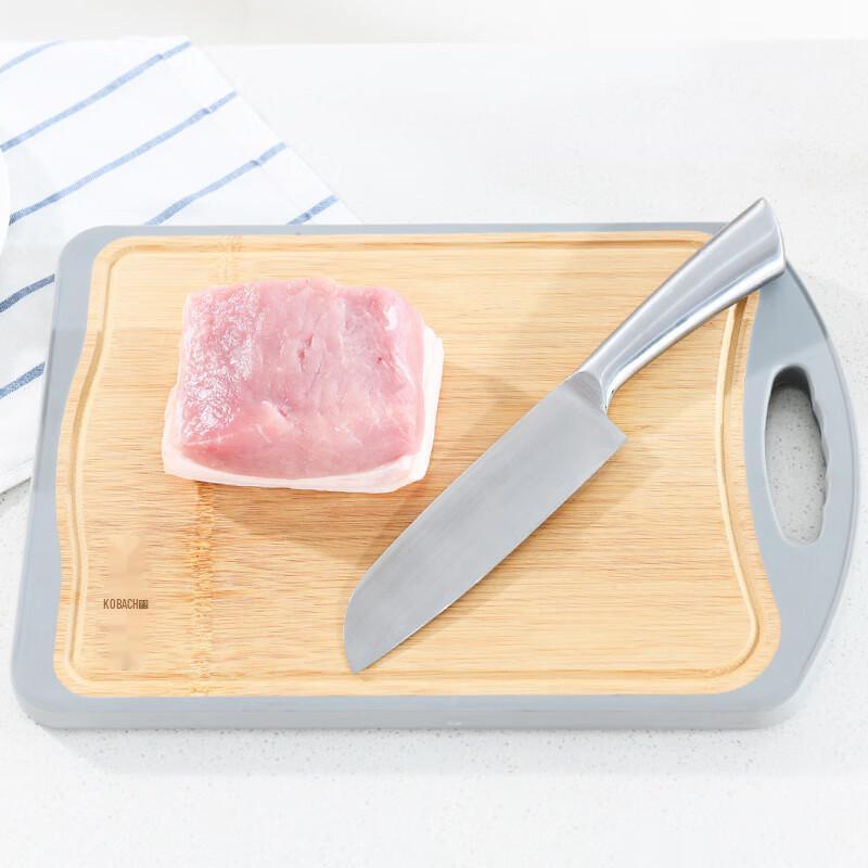 KOBACH Double-Sided Bamboo Fiber Cutting Board