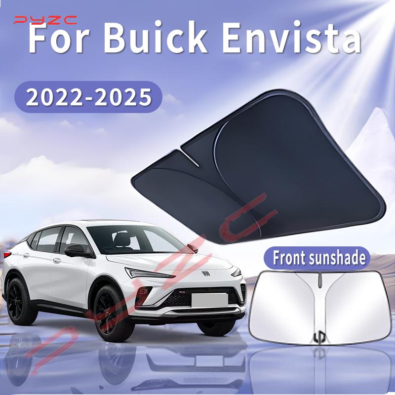 Car Sun Visor For Buick Envista 2024 2025 Front Windshield Sunshade Heat ulation Summer Cooling Auto Accessories