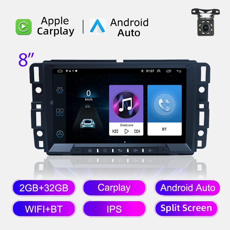 8 Inch Android Car Radio for Chevrolet Silverado GMC Sierra Impala Traverse Avalanche Express Yukon Acadia Savana GPS Multimedia