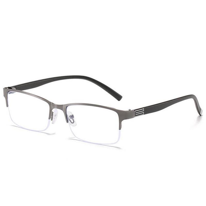 

Half Framed Square Myopic Eyeglasses for Women Men Blue Ray Blocking Minus Lens Prescription Eyeglasses 0 -0.5 -0.75 TO -6.0 0