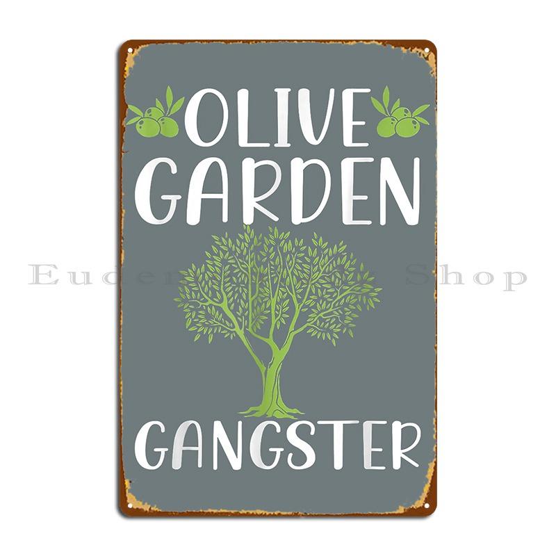 Olive Garde Metal Plaque Poster Living Room Cinema Kitchen Cinema Designing Tin Sign Poster 20X30CM