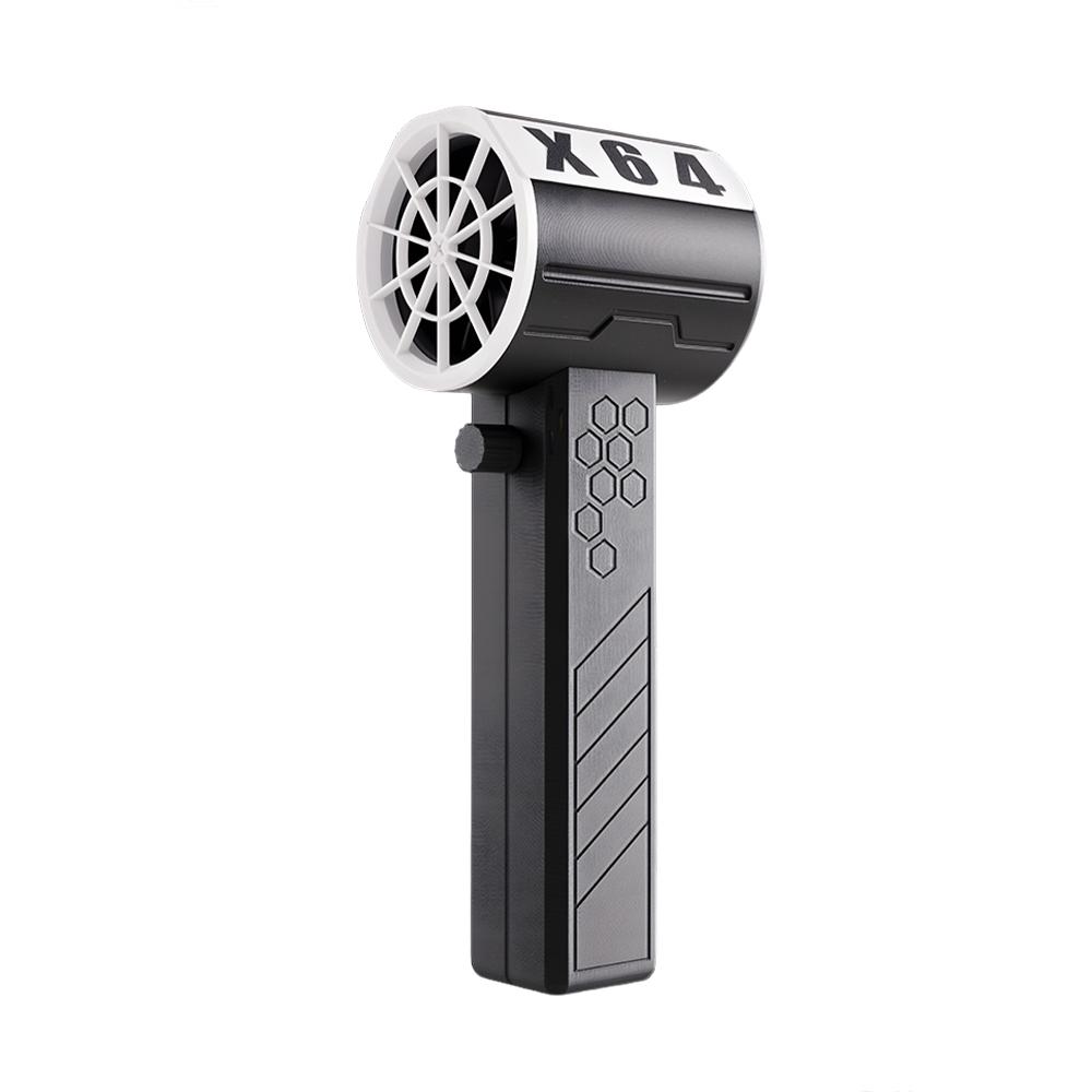 X64 Powerful Air Blower 64mm Brushless Handheld Turbo Jet Fan Max 1400G Thrust 1000W High Power Car Water Blower & Leaf Blowers