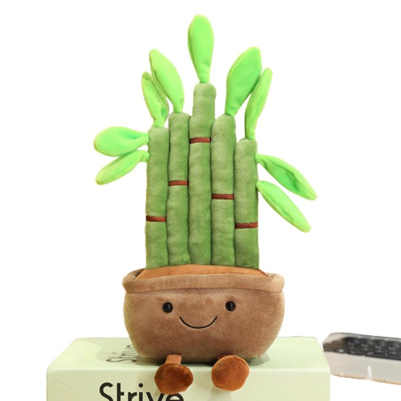 Creative Plant Pot With Cake Mushroom And Tulip Design