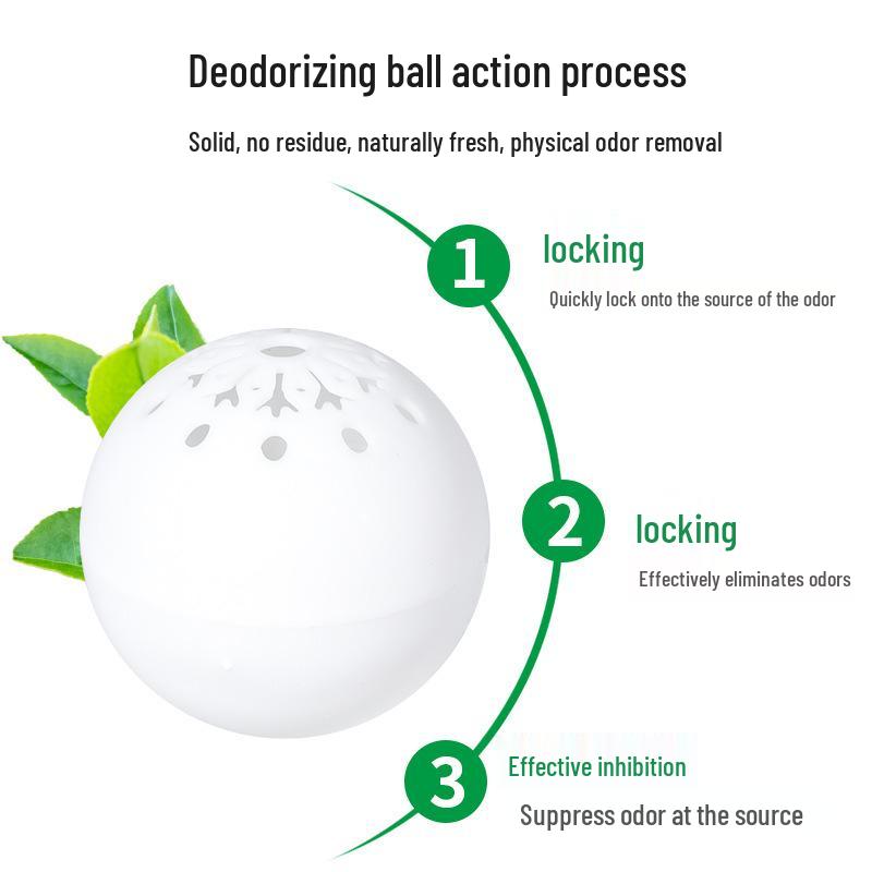 Shoe Deodorizing Ball: Anti-Odor Freshener for Cabinets, Shoes, and Socks