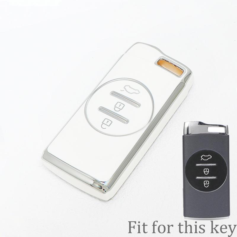 Tpu Car Remote Key Case Cover Shell Fob For Chery Tiggo 4 5X 7 Pro 8 Exeed Txl Tx Lx Arrizo7 E3 E5 A3 A5 Tiggo 3 5 3X Holder