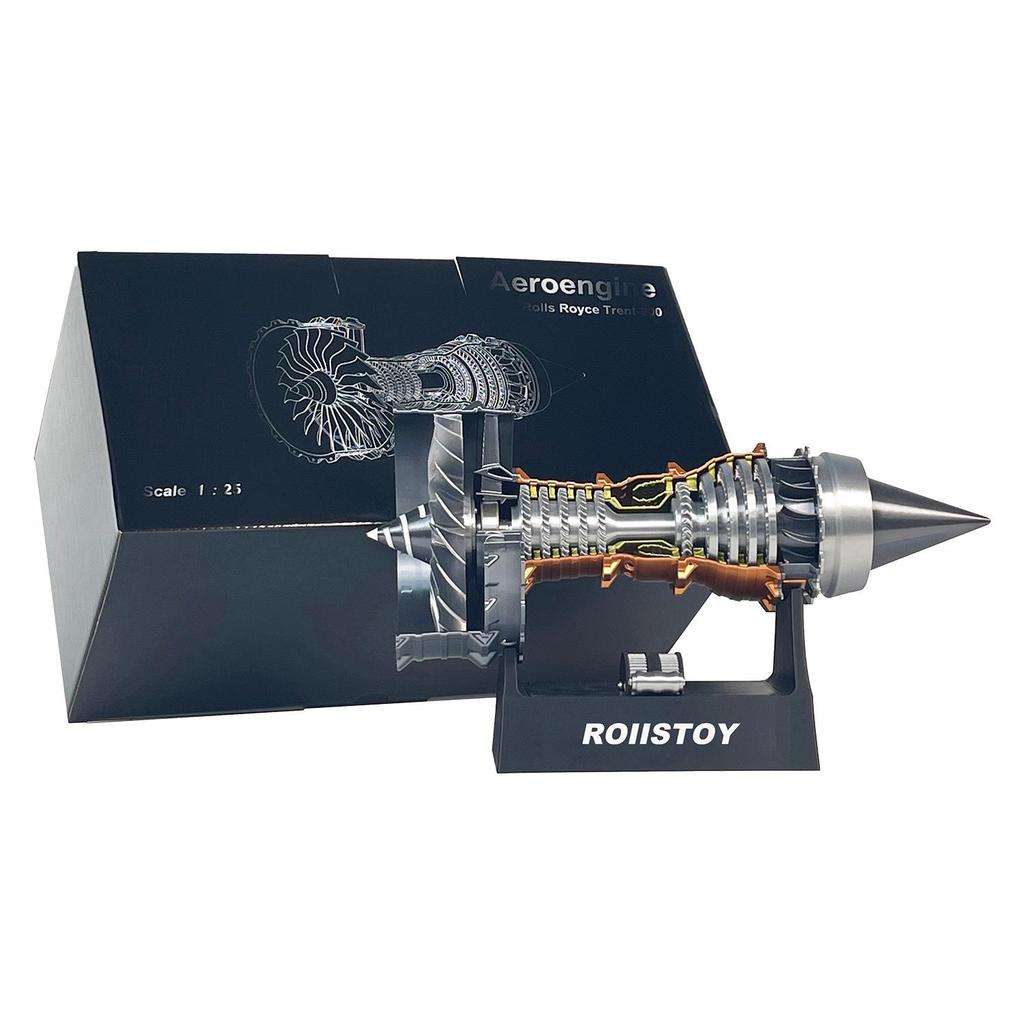 Rolls-Royce Turbofan Jet Engine Model Kit for Science Experiments & Fighter Jet Startup