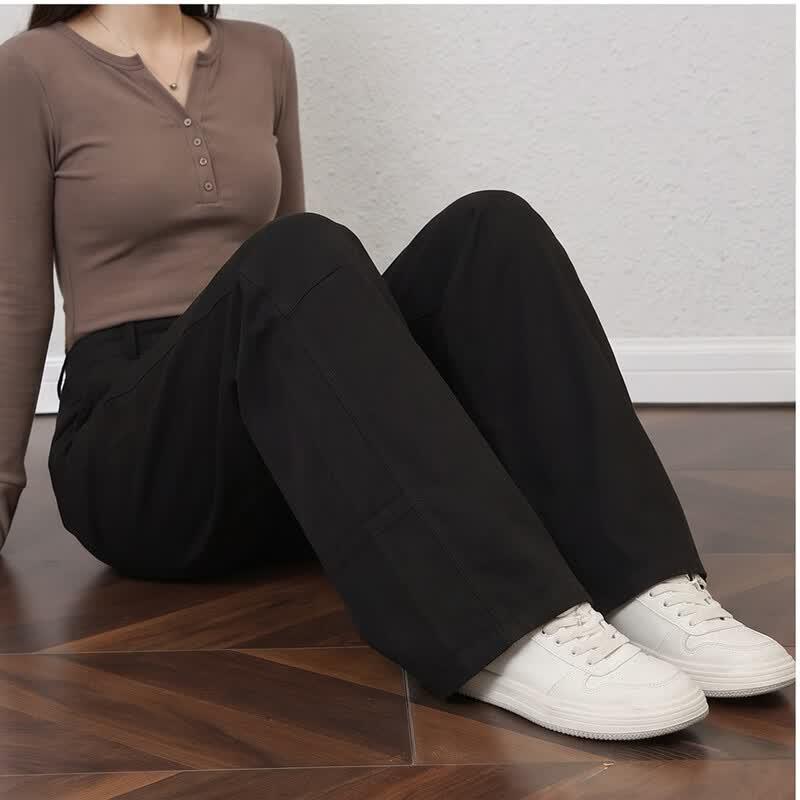 KOMPASU Elegant Wide-Leg Casual Pants for Women