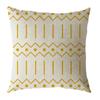 Simple Geometric Linen Pillow Case Digital Printing Modern Duvet Cover Sofa Car Pillow