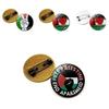 Palestine Flag Pin Badge High-quality Zinc Alloy Accessory For Bags And Fashion Jewelry Wholesale