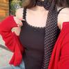 Women's Slimming Modal Ribbed Cotton Lace Trim Camisole - Conceals Underarm Flaws