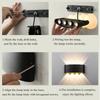 IP65 8W 12W Aluminum LED Wall Lamp Waterproof Outdoor Garden Lights Interior Wall Light for Bedroom Living Room Stairs Lighting