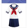 Halloween Jeu Ayano Aishi Cosplay Anime Costume Yandere simulateur Yandere Chan marin Costume lycée Jk uniformes