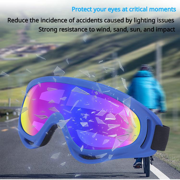 Motorcycle Goggles Dirt Bike ATV Motocross Anti-UV Dustproof Goggles for Men Women Kids Youth Adult