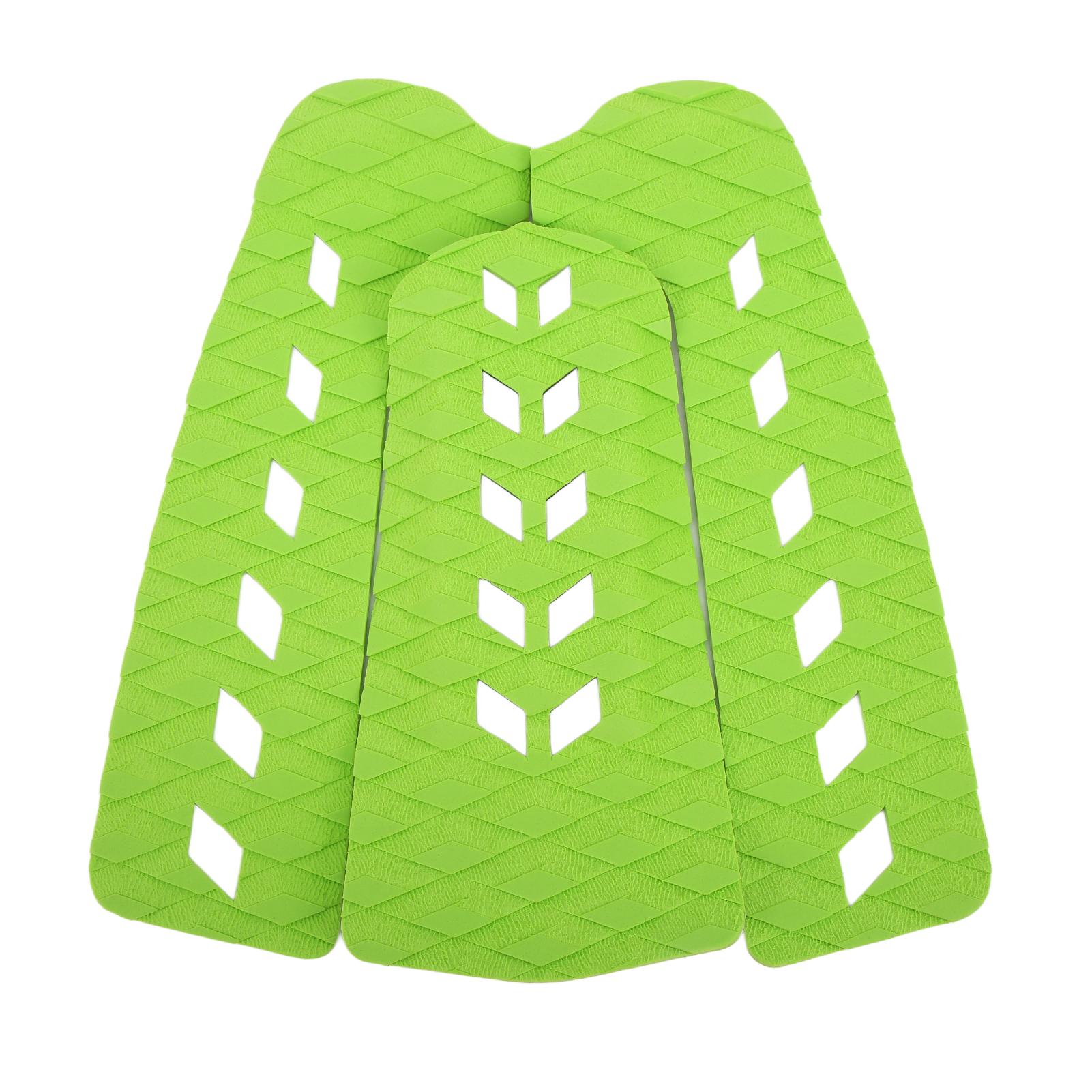 

3 шт. коврик для серфинга, антивибрационный, водостойкий, теплоизоляционный, зеленый коврик для деки для