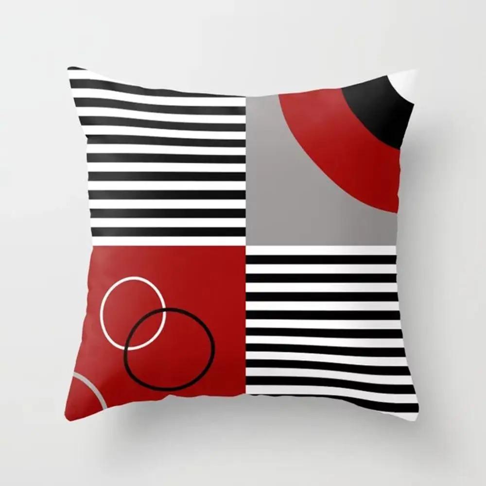 Love Line Circle Pillowcase Office Living Room Home Pillowcase Car Ornaments