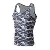 Men's Summer Multicolor Camouflage Combination Vest Teenagers Plus Size Sports Fitness Running Jacket Joker Stripe T