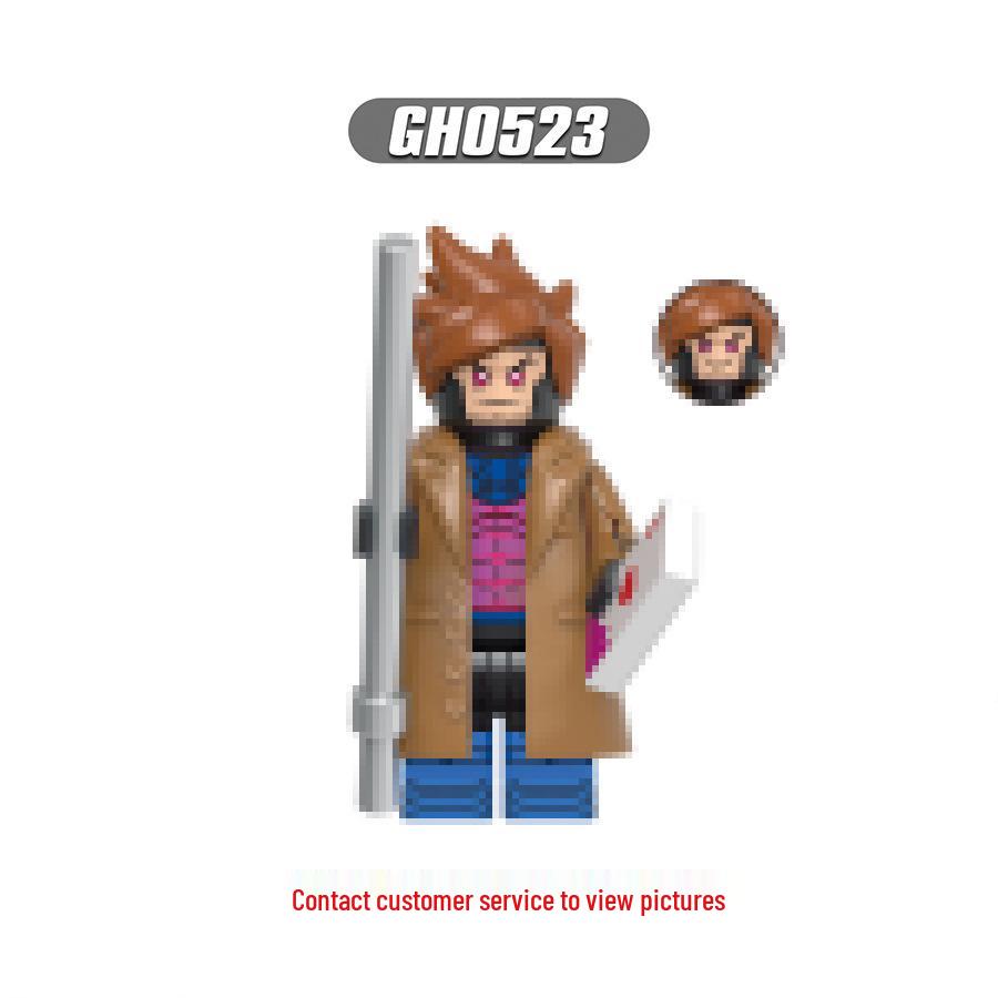 Super English Series Wolverine & Cyclops Building Blocks Toy