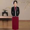 Teluoman New Chinese Style Professional Dress & Suit Set