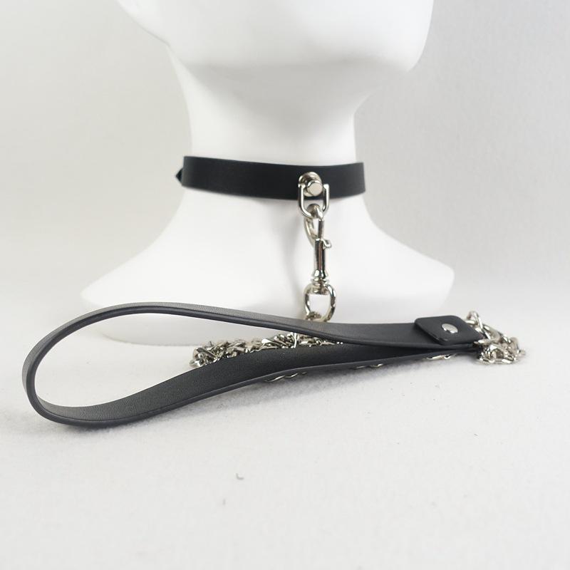 Stealth Nipple Clamps & SM Collar Set: Unisex Outdoor Sex Toys with Penis Mask & Anal Plug