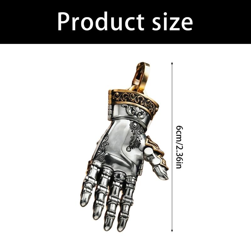 Steampunk Style Copper Mechanical Hand Charm Statement Punk Ornament For Men Perfect For Daily Wear