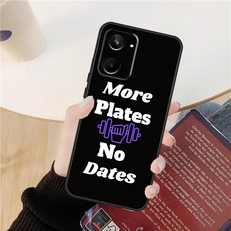 Workout Motivation Fitness Gym Case For Realme GT 6 6T 5 GT7 Pro 10 11 12 13 14 Pro Plus C53 C51 C21Y C25S C55 C67 C61 C75