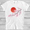 Oriental Japanese Cherry Blossom Tree Japan Gift Meme Gift Top Tee T Shirt 8016
