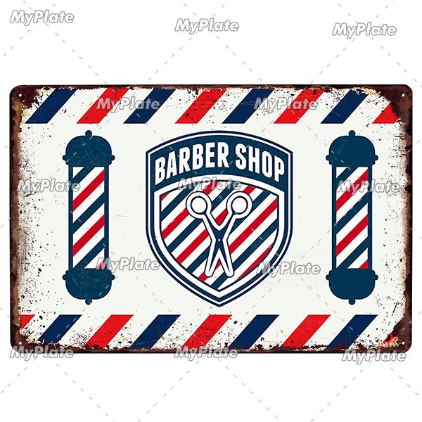 Profession Barber Vintage Metal Sign Tin Sign Vintage  Decoration Plaque Home Wall Decor Bar Sign Home Decor Poster Custom