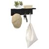 Wall Mounted Nightstand Wall Mounted Black Oak Effect