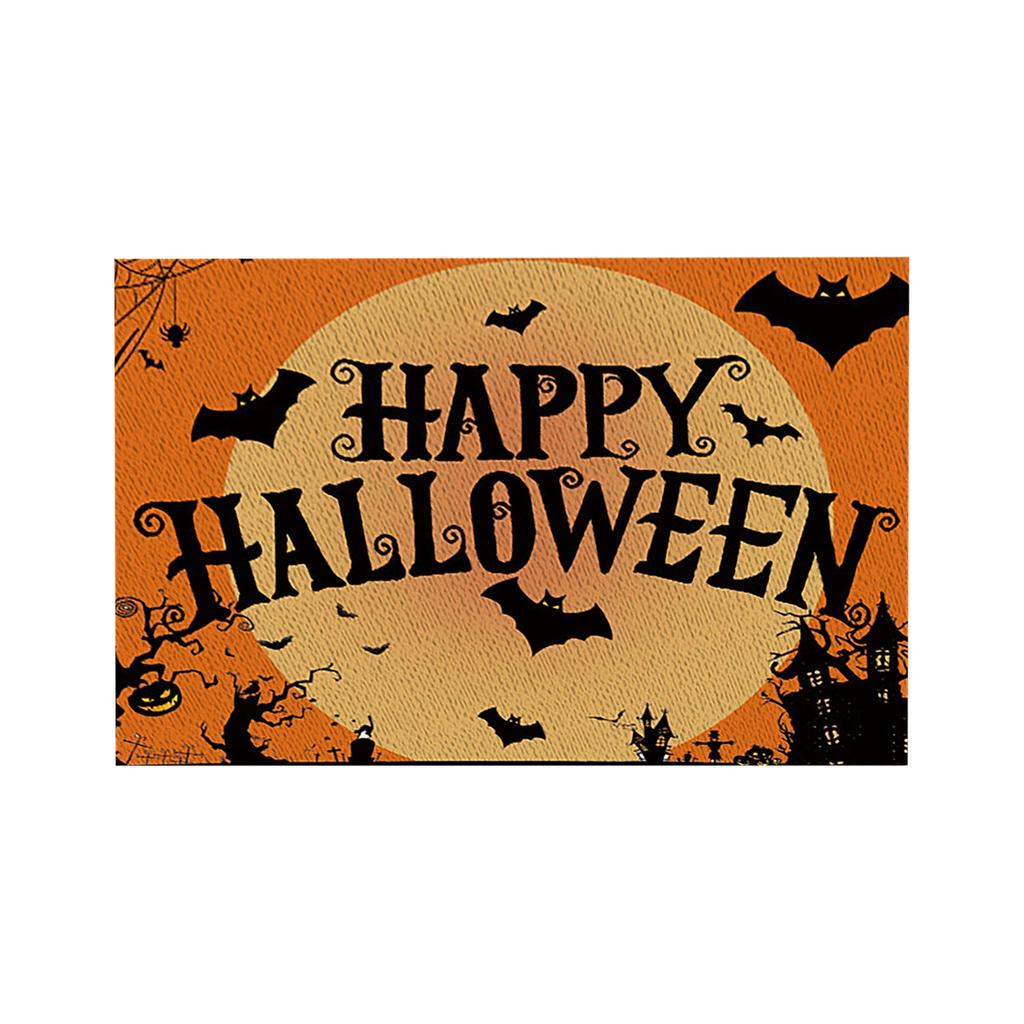 Duch, Kot, Halloween Meal Mat Zestaw 4, Sezonowy, Jesienny Mat Stołowy